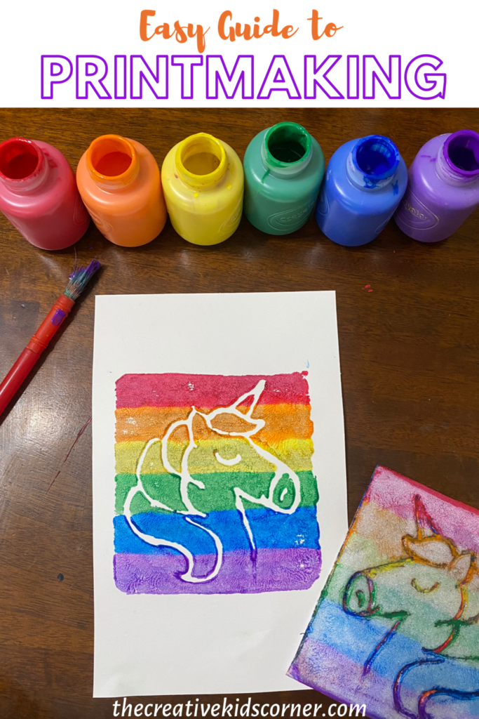 Printmaking for kids The Creative Kids' Corner