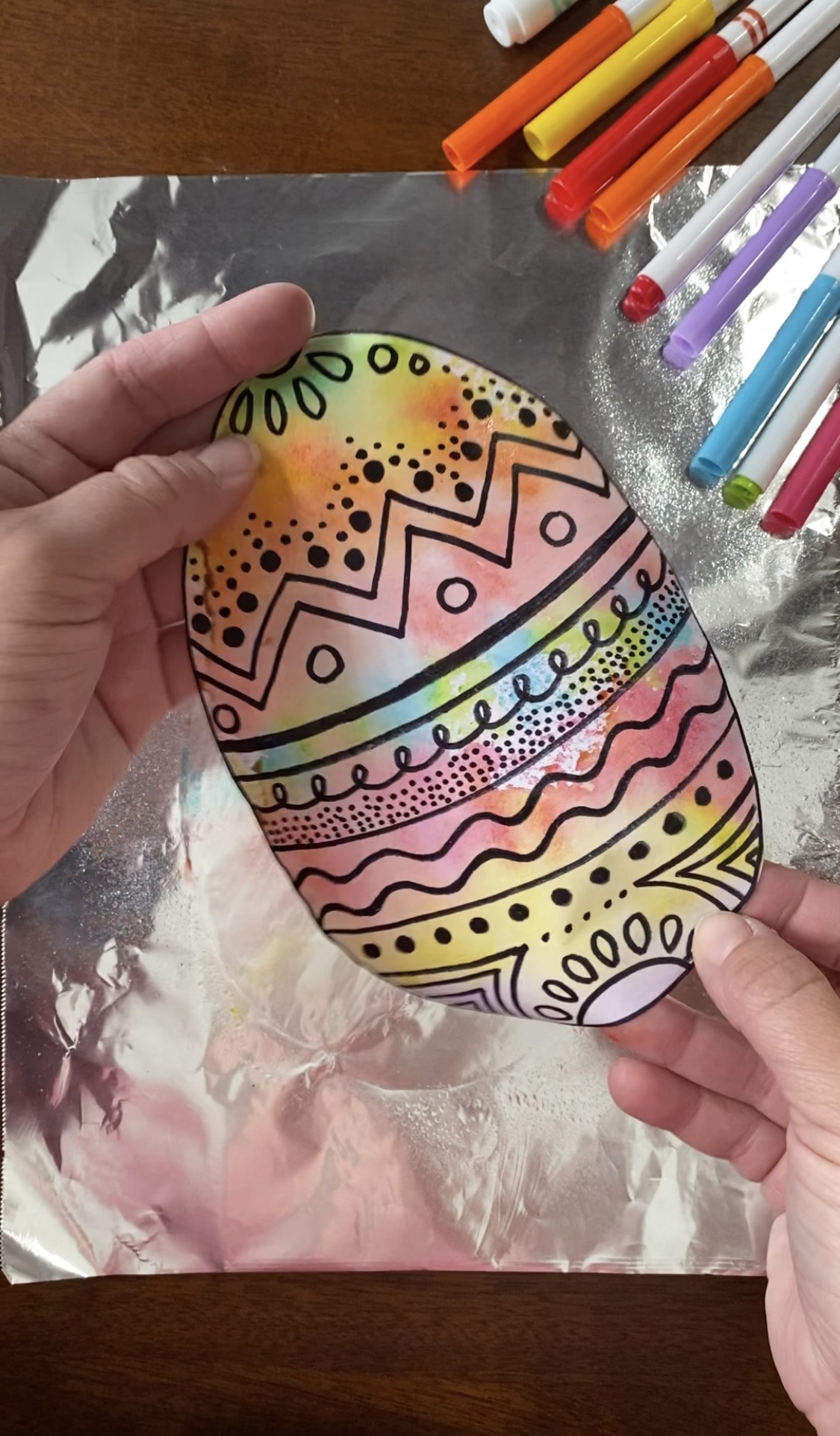 How To Make Tie Dye Easter Eggs - The Creative Kids' Corner